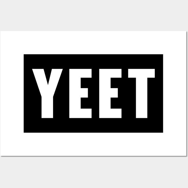 Yeet Meme Wall Art by mangobanana